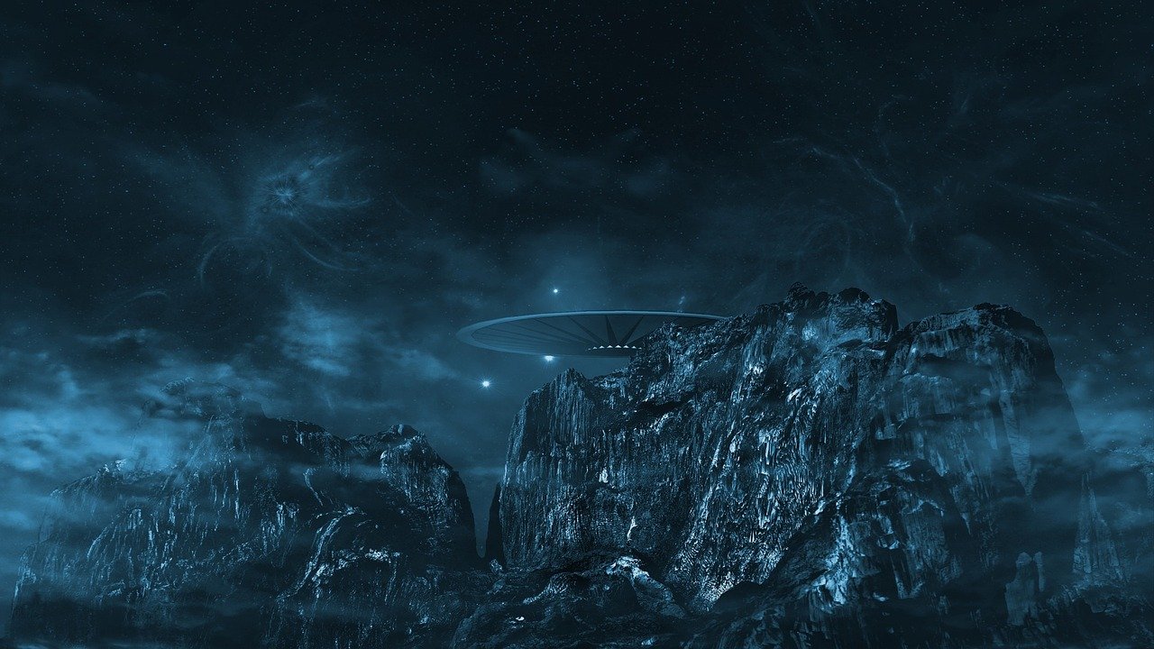 blue ufo space short story collection